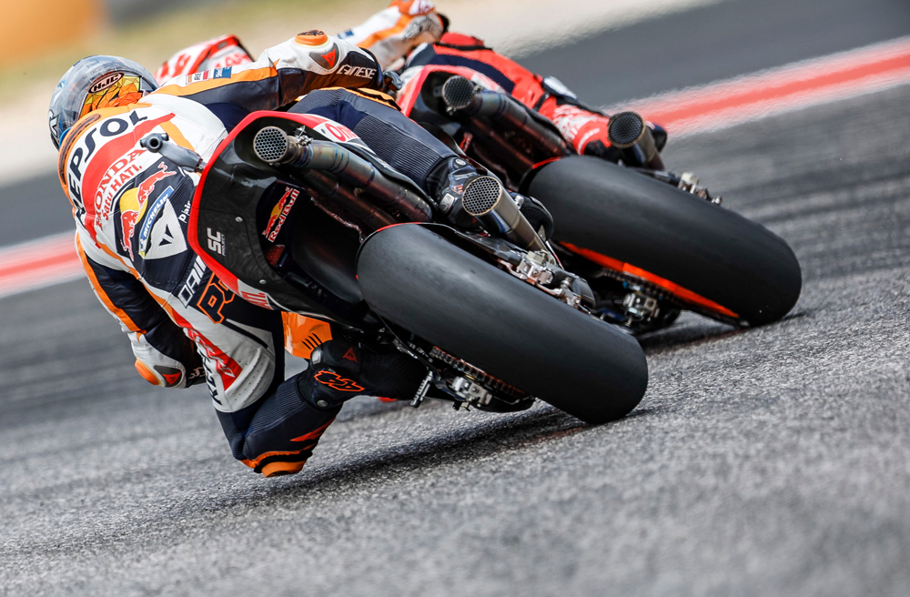 Marc Márquez y Pol Espargaró en Austin Texas