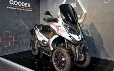 Qooder QV4 Camp: Scooter de cuatro ruedas para el carnet B
