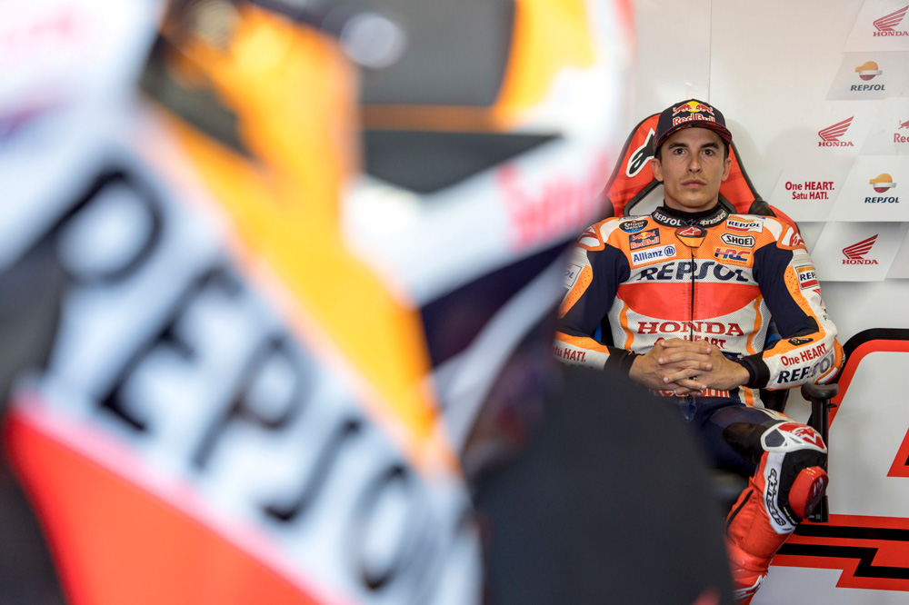 Marc Márquez asegura que sigue teniendo muchas limitaciones