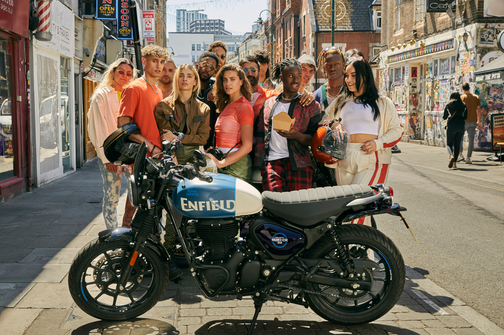 Royal Enfield Hunter 350: Moto urbana para el A2