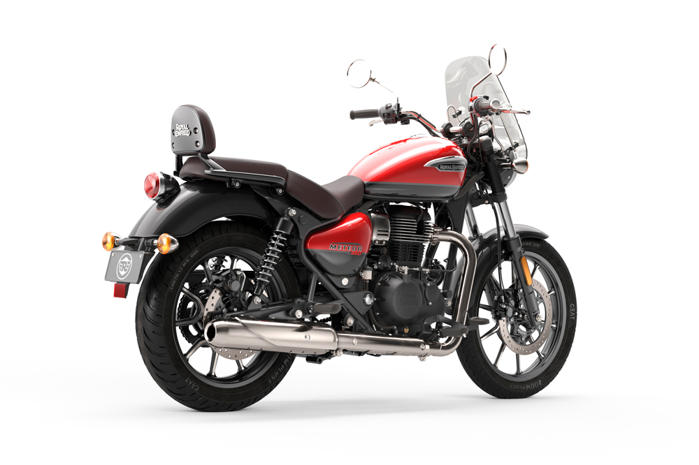 Junto con la Hunter 350 la Meteor es la gran novedad del fabricante indio para 2023