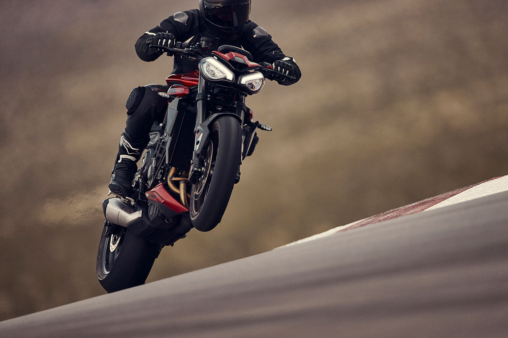 Las Street Triple cuentan con cuatro modos de conducción