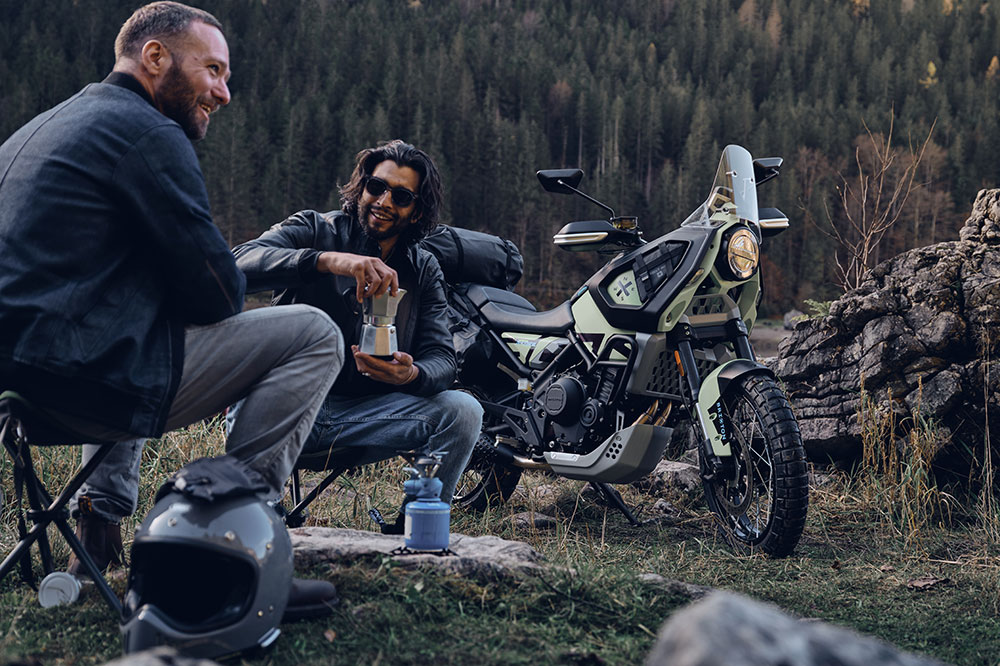 La Crossfire 500 es la base de esta nueva moto trail