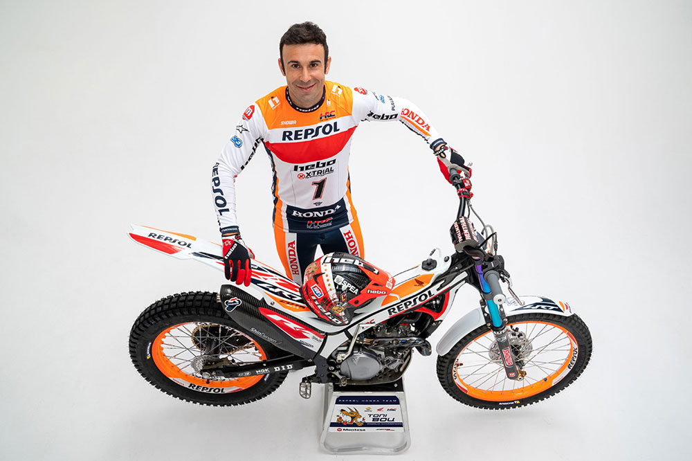 Para Toni Bou sería pretencioso decir que es un piloto de 10