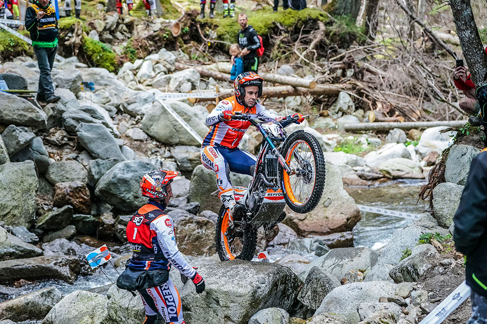 Este año ha sido el primero en el que Miquel Cirera no ha sido el jefe del equipo Montesa Trial