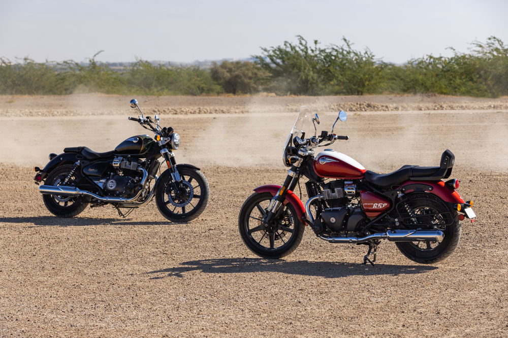 Las Super Meteor cuentan con un cuadro de instrumentos digital