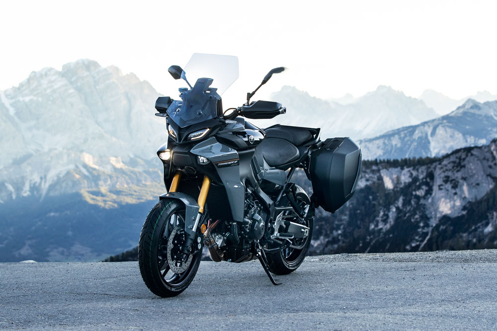 La Yamaha Tracer 9 Gt+ es una de las principales novedades 2023 de la firma de los diapasones