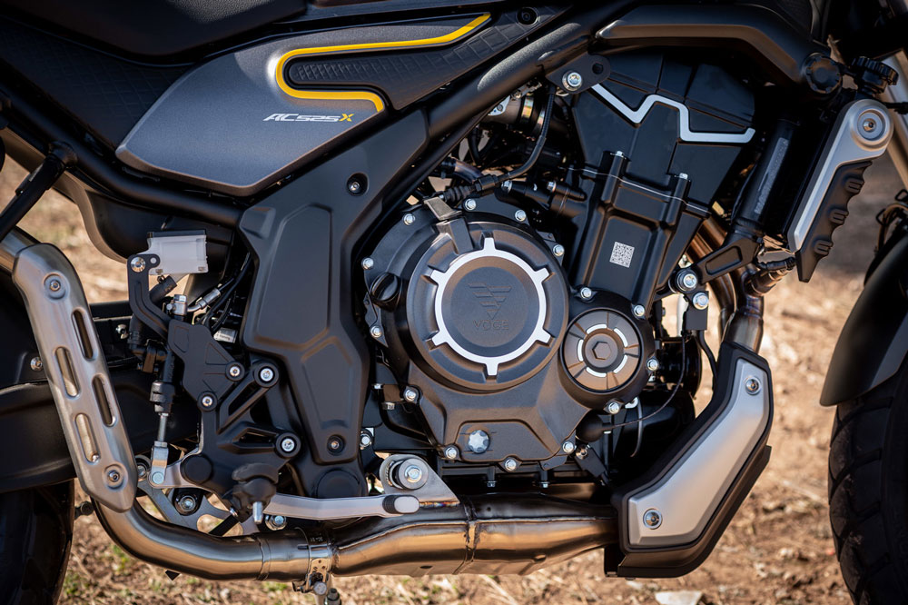 Voge se ha reservado este motor solo para los modelos de su marca