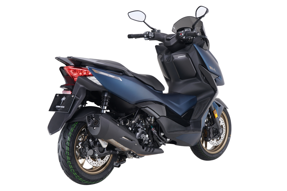 Zontes amplia con el M350 su gama de scooter para el carnet de moto A2.