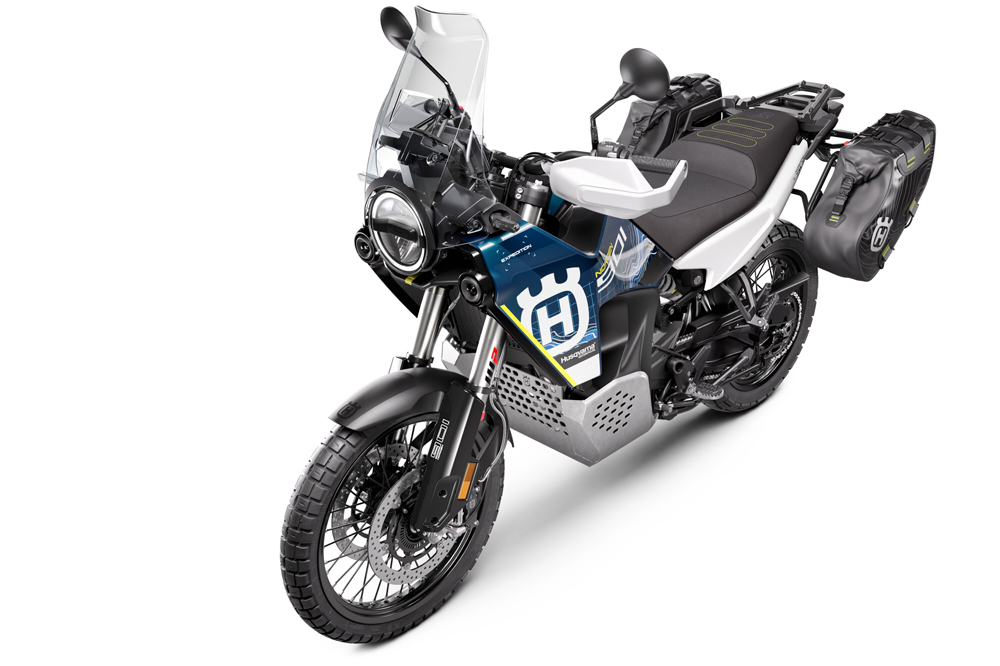 La Norden es perfecta para los viajes de aventura en moto