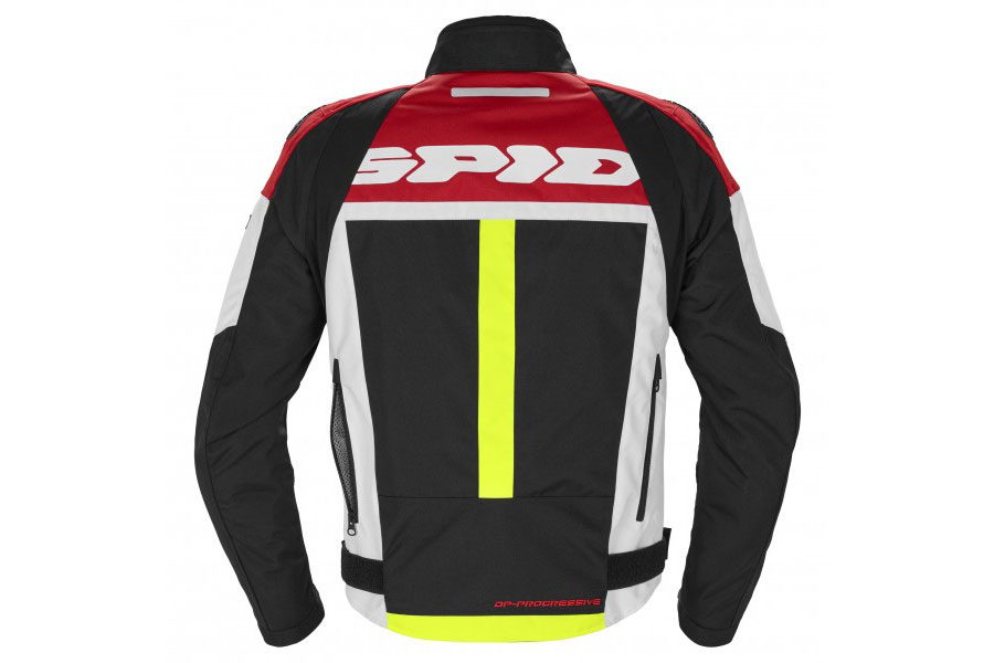Chaqueta moto Progressive Tex de Spidi espalda