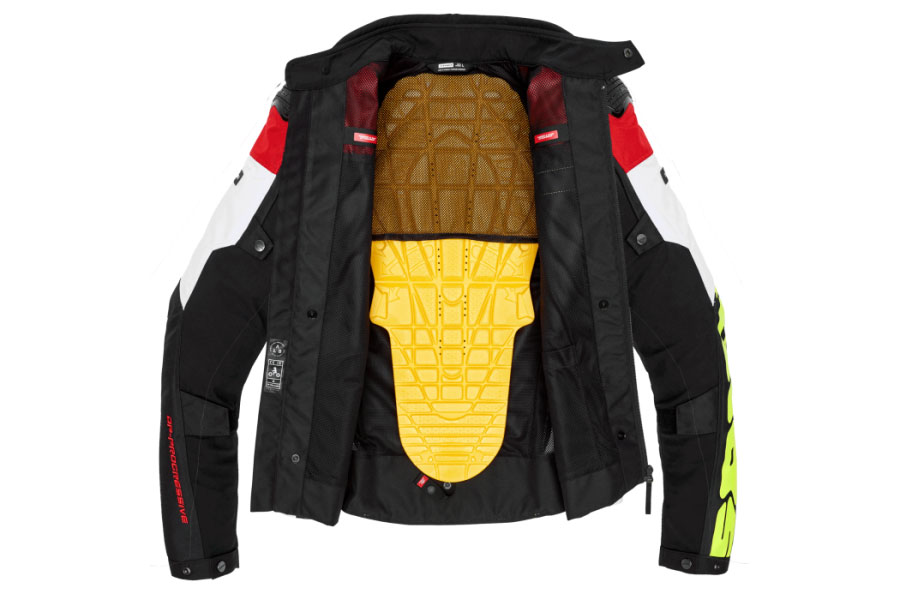 Chaqueta moto Progressive Tex de Spidi interior