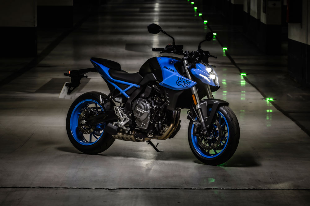 Estéticamente la Suzuki GSX-8S es una moto muy atractiva.