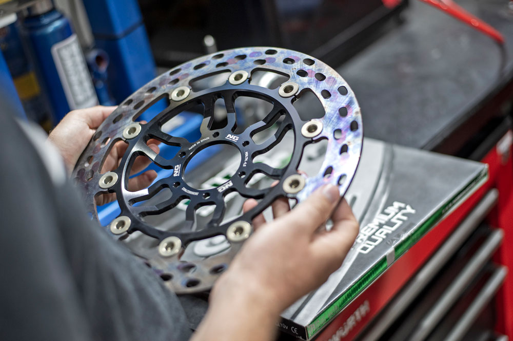 ¿Cómo se diseña un freno de disco?