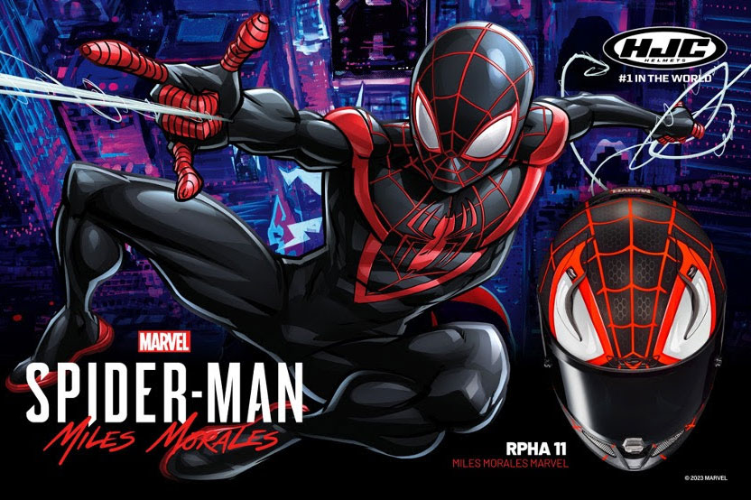 Nuevo casco integral RPHA 11 Miles Morales de HJC