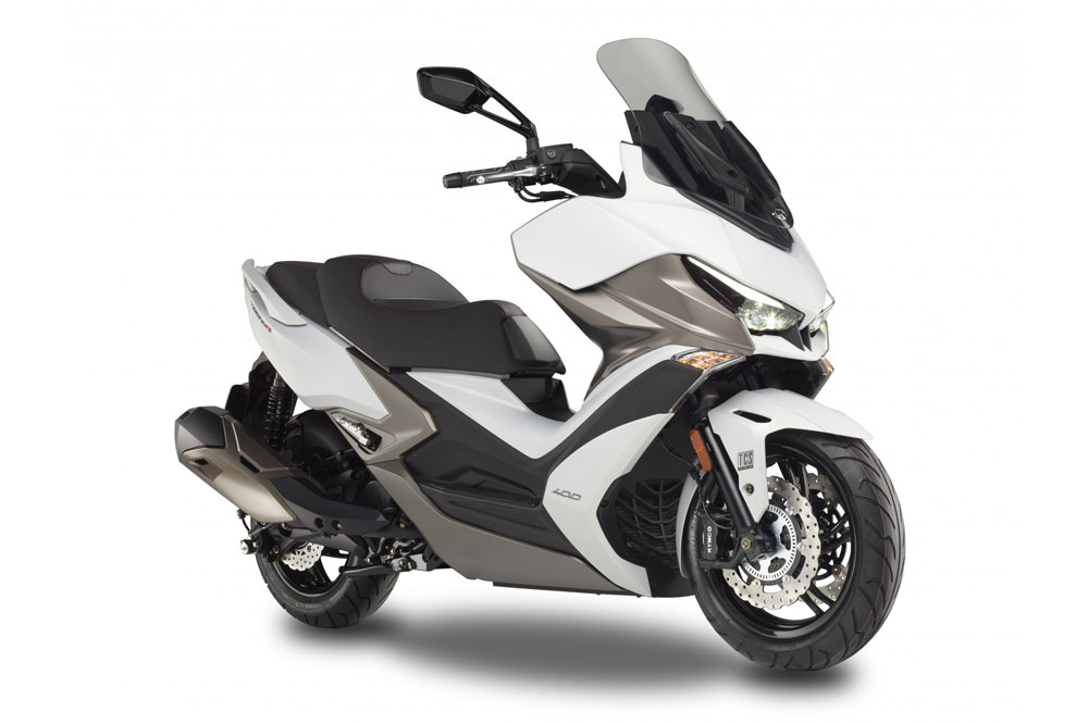 Hasta que apareció el AK 550, el KYMCO Xcting era el "buque insignia de la marca".