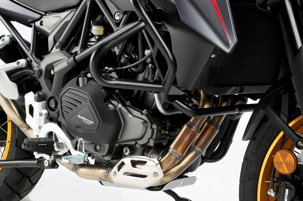 El motor es ya un estándar, dos cilindros en línea