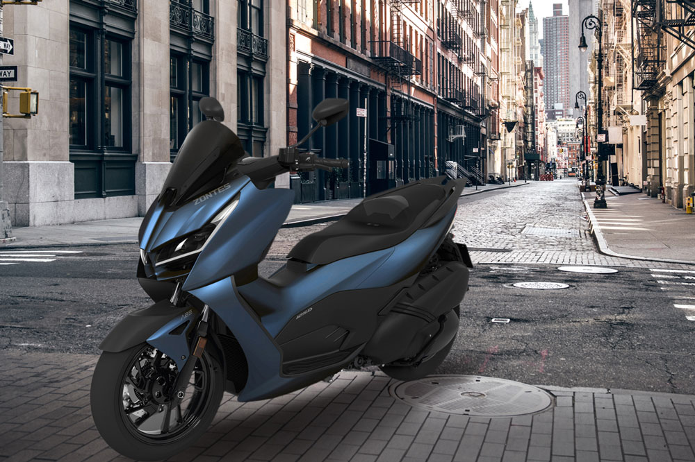 Zontes D125, un scooter tecnológico para el carnet B