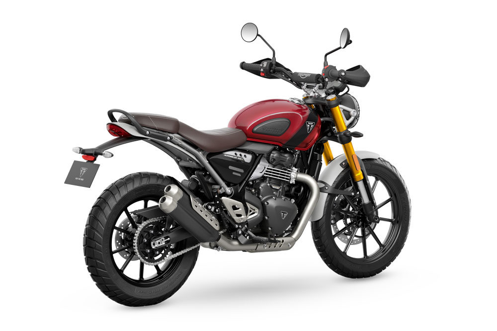 El corazón de estas motos es un nuevo propulsor monocilíndrico; sencillez mecánica.