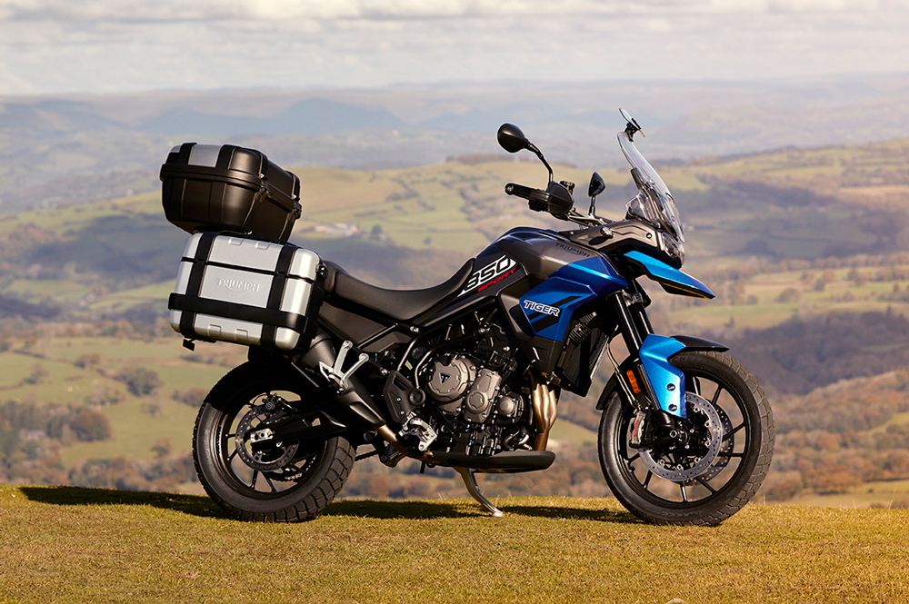 Como en toda la gama de modelos, Triumph pone a tu disposición un buen número de accesorios.