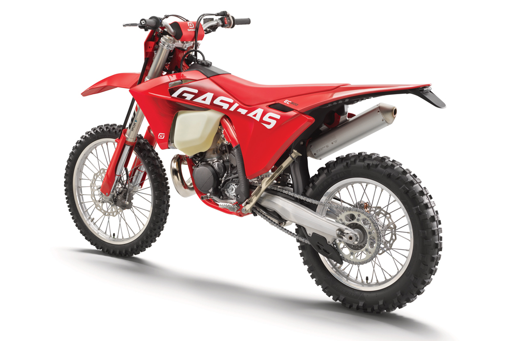 Las 2T de enduro tendrán motores de 250 y 300 cc.
