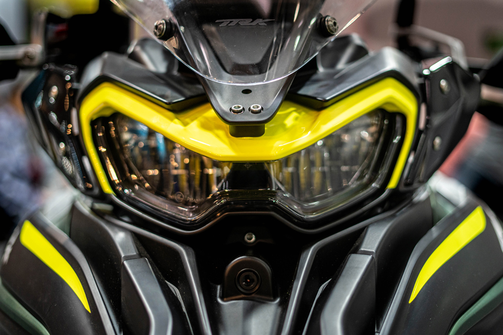 Benelli sigue perfilando el diseño de sus motos, ahora mucho más agresivo y actual.