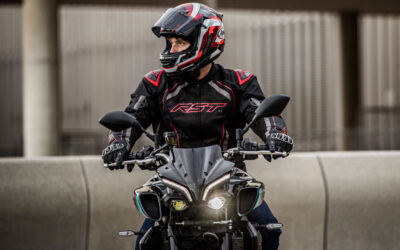 Chaqueta para moto perforada S1 Mesh de RST