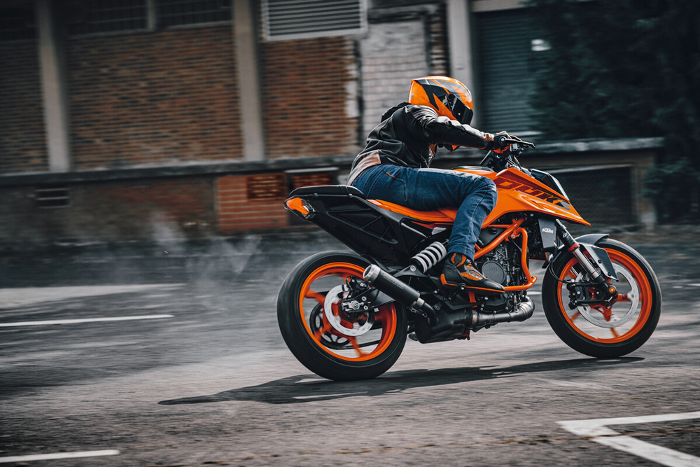 La KTM 390 Duke es toda una street fighter para el A2