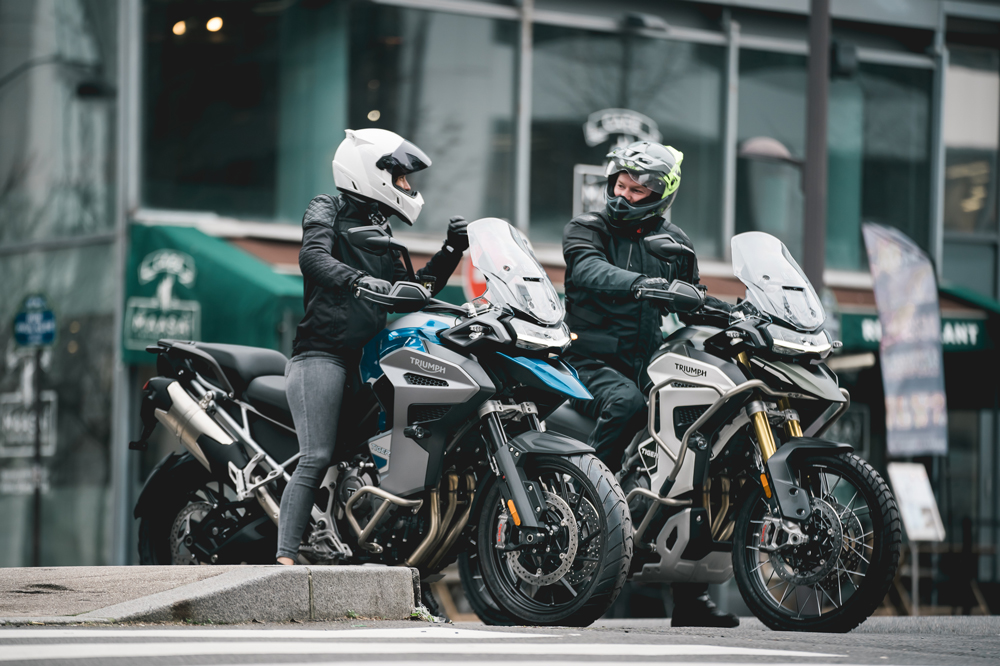 La Triumph Tiger 1200 estrena control de altura electrónico