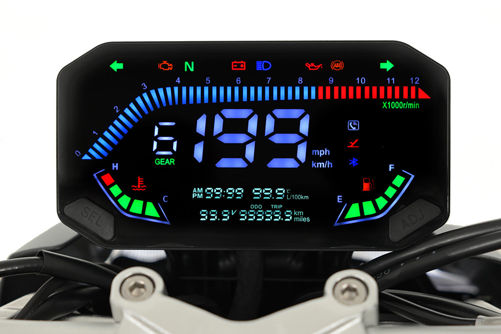 Cuadro de instrumentos completamente digital.