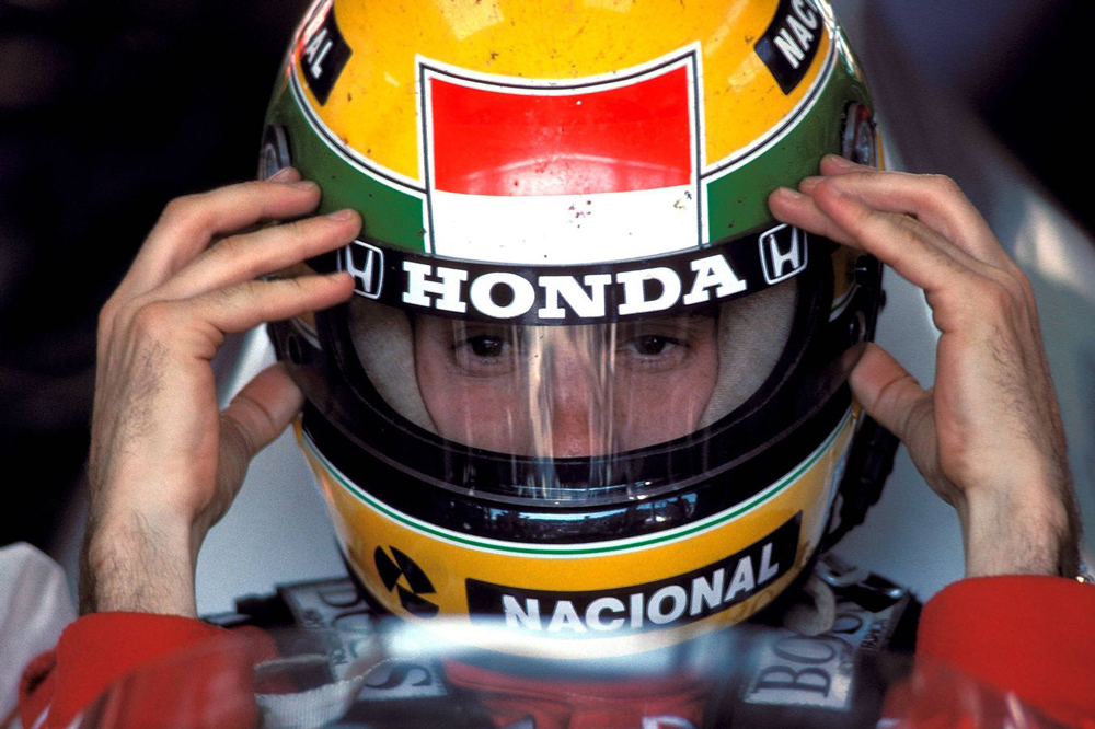 Ayrton Senna forma parte de la historia deportiva de Honda