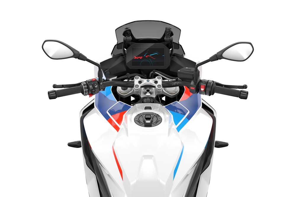 Detalle del puesto de mando de la nueva BMW S 1000 XR 2024