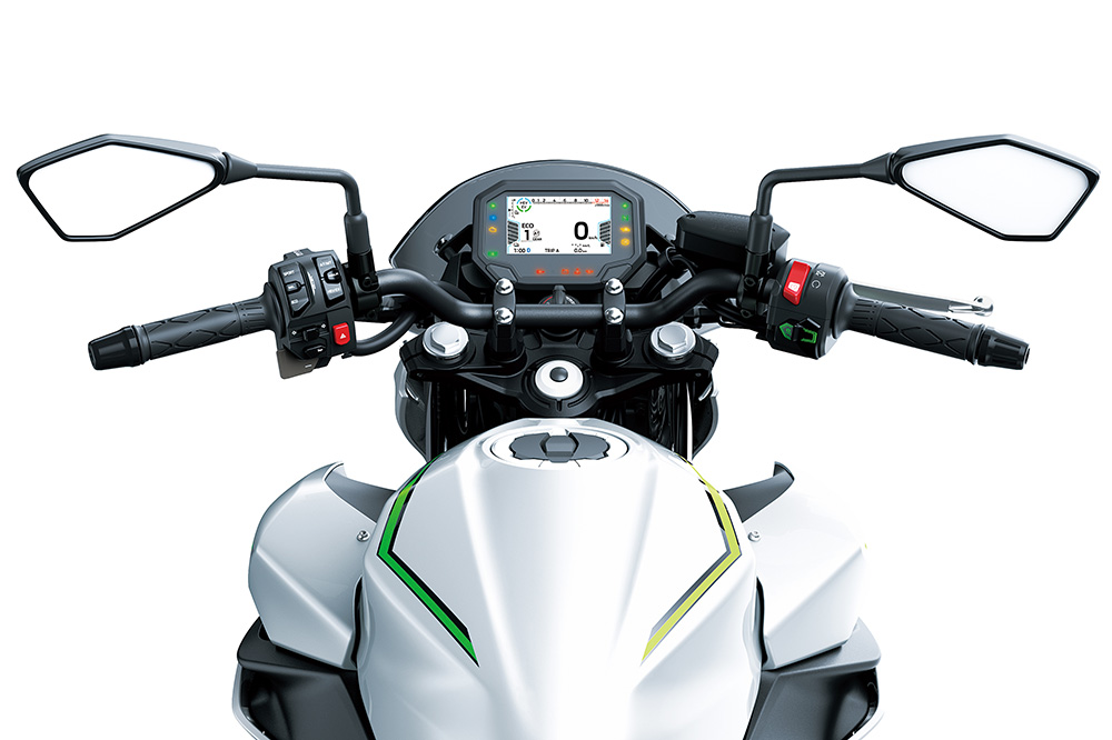 Instrumentación de la Kawasaki Z7 Hybrid