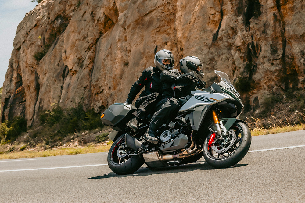 En esta moto encontrarás toda la electrónica que puedas imaginar.