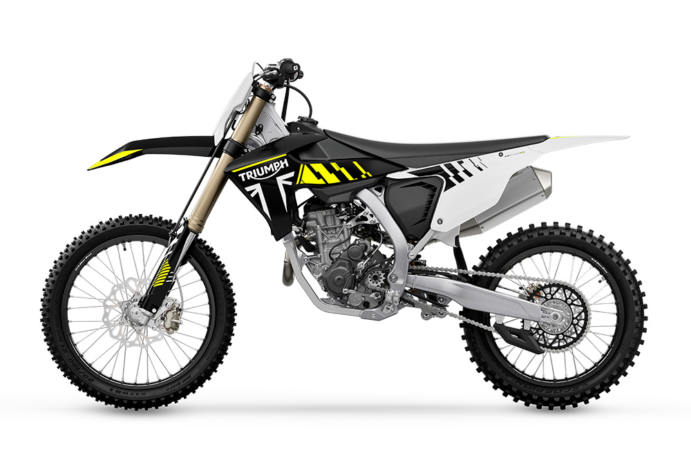 Con la TF 250 X Triumph quiere conquistar otros mercados.