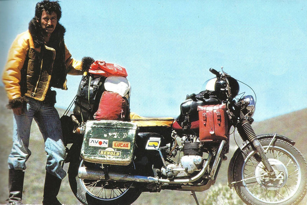 Triumph Tiger 500 Ted Simon.