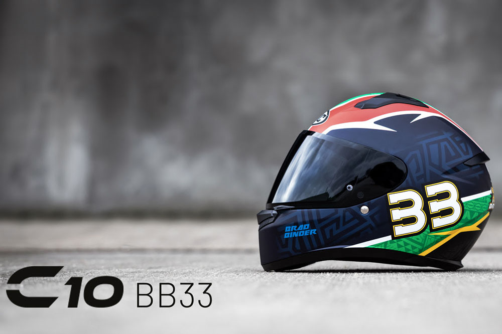 Casco C10 Binder 33: una oda a la velocidad y la seguridad