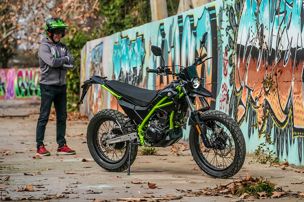 La Vertigo Linko es perfecta para caminos y también para moverse en la ciudad.