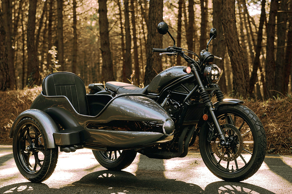 Honda CL 500 Sidebob, Hakuba Santander.