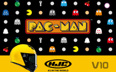 Nuevo casco V10 PAC-MAN de HJC