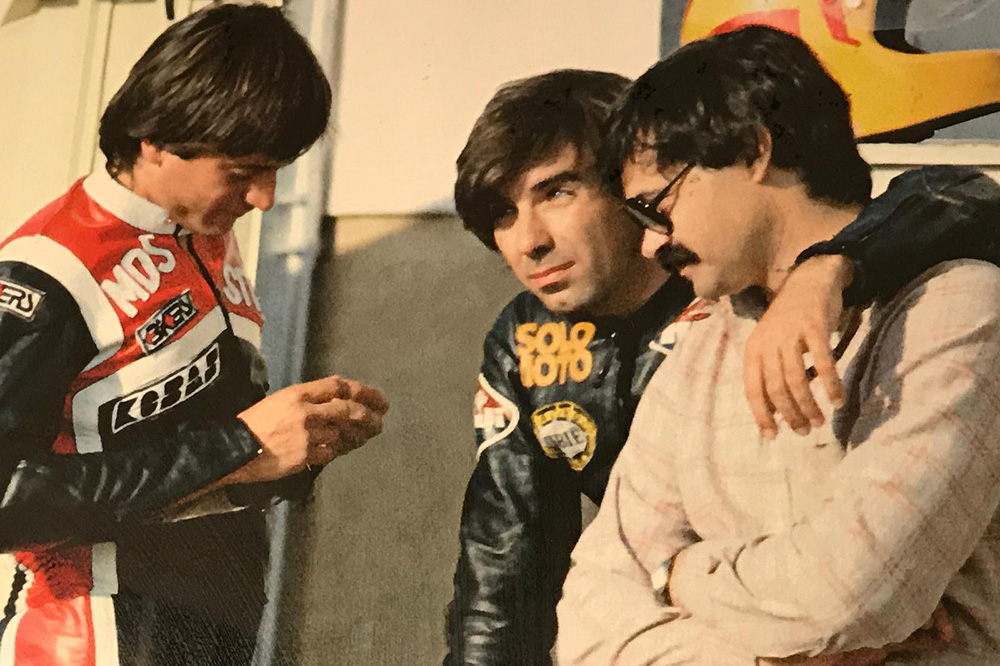 Sito Pons, Jaime Alguersuari y Antonio Cobas