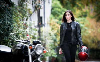 Chaqueta de cuero Roadster Air de RST
