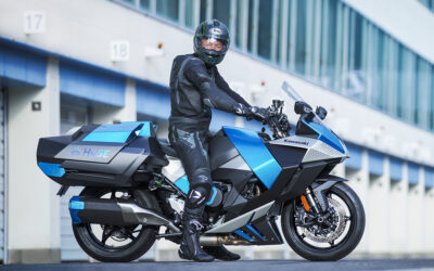 Kawasaki presenta su moto de hidrógeno