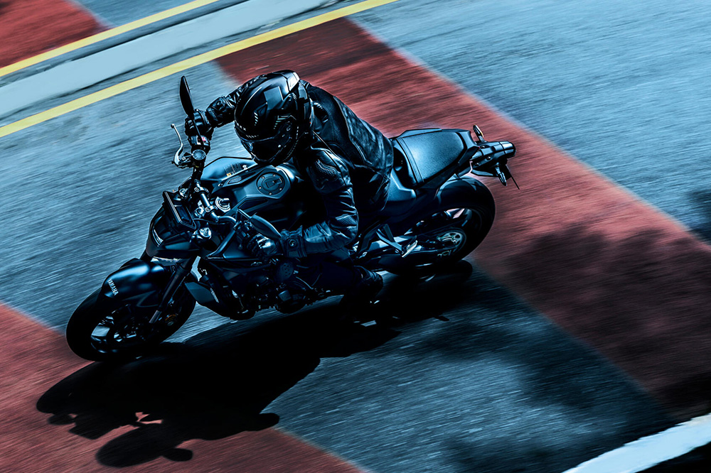 Yamaha no ha renunciado al aspecto mas deportivo de la MT 09.