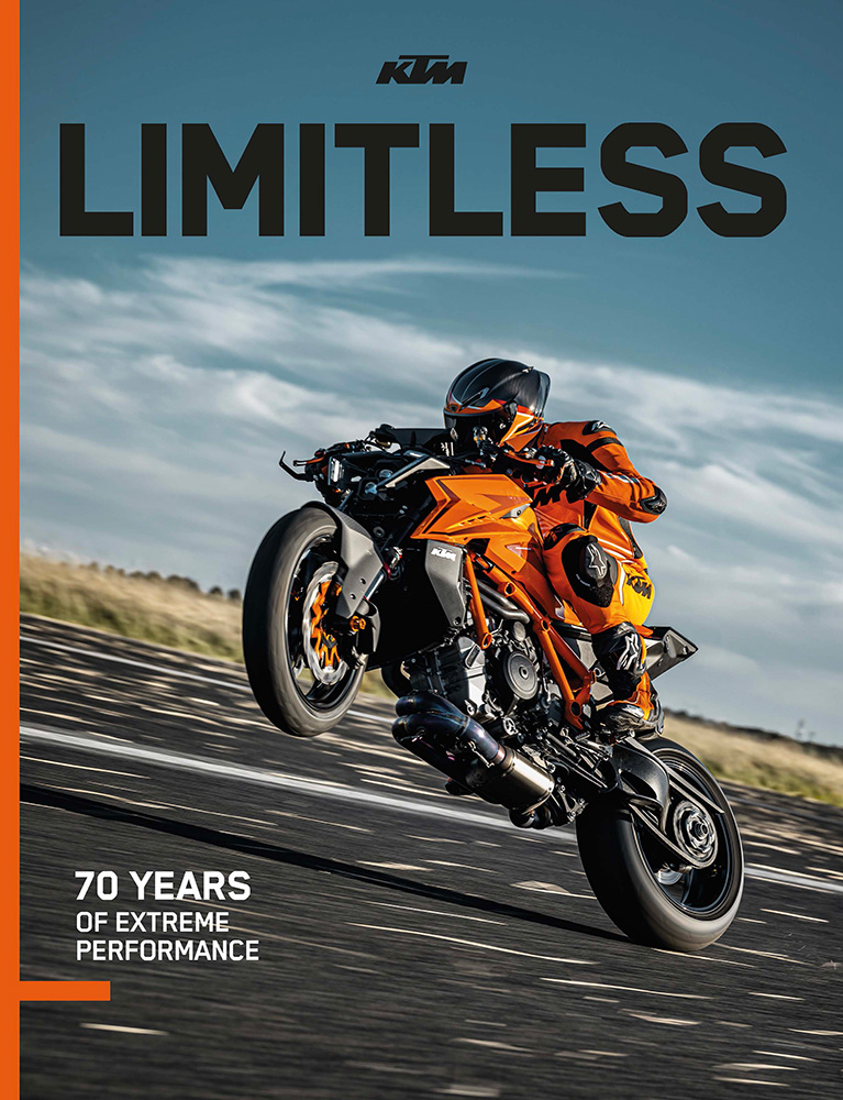 Toda la historia de KTM en una revista.