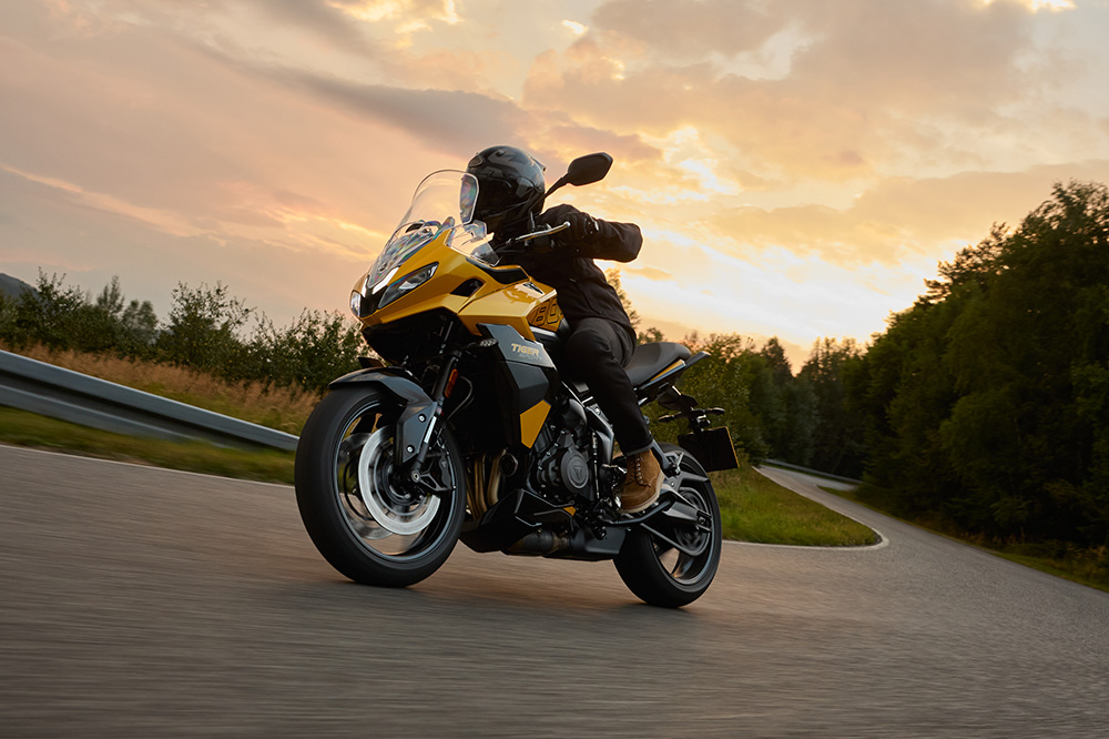 Triumph ha trabajado especialmente para que su sistema de cambio sea muy suave.