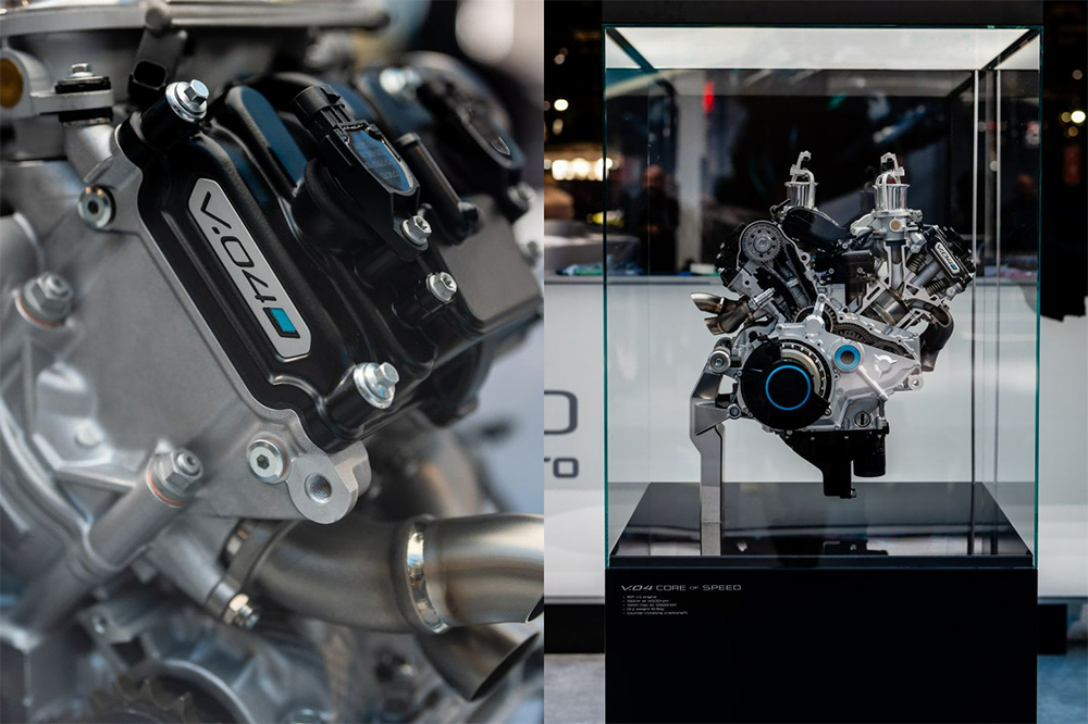 Nuevo motor V4 de CFMoto