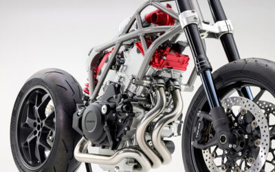 Honda desarrolla su motor de tres cilindros en V